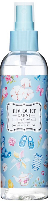 부케가르니 리프레쉬 데오드란트 스프레이 베이비파우더, 1개, 200ml
