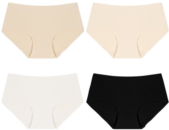 소소미도 주니어용 심리스 노라인 팬티 4종 세트