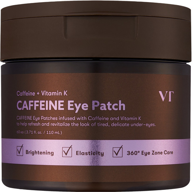 브이티코스메틱 카페인 아이패치 110ml, 60개입, 1개
