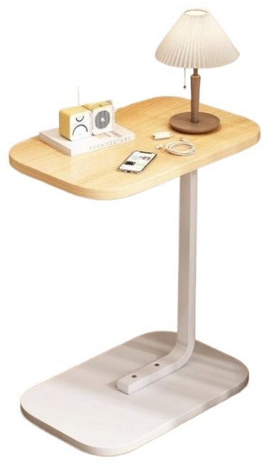 다나셀 프리미엄 사이드 테이블 협탁, 우드화이트