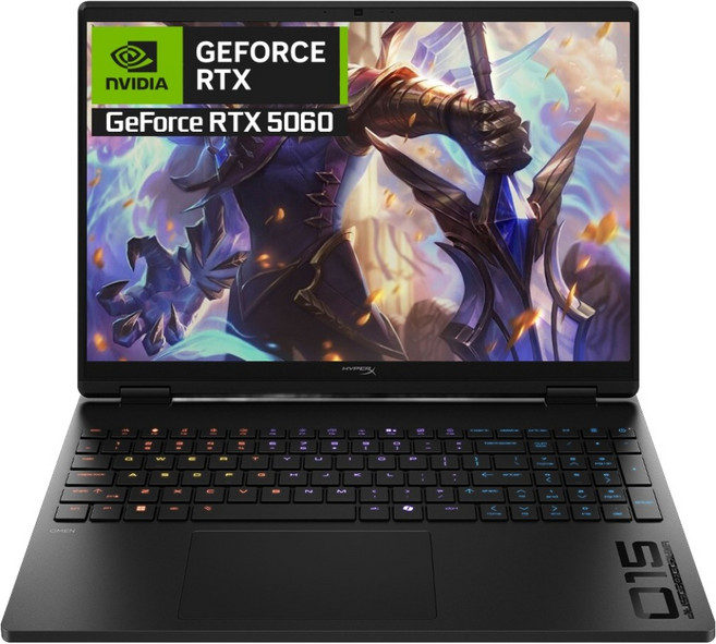 HP 2026 하이퍼엑스 오멘 15 코어i5 인텔 14세대 지포스 RTX 5060, Shadow Black, 1TB, 24GB, WIN11 Home, 15-ga0032TX