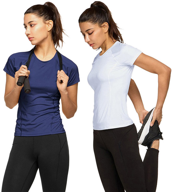 애슬리오 여성용 기능성 반팔 티셔츠 2p