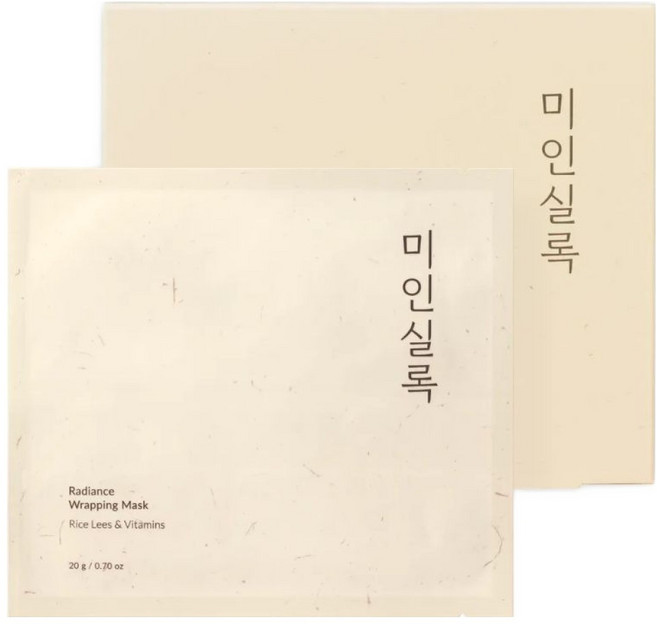 미인실록 래디언스 랩핑 건식마스크 20g, 1개, 4개입