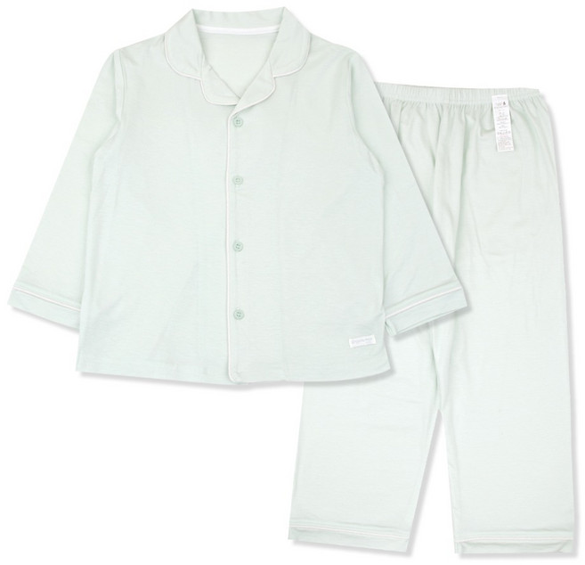 오가닉맘 TC 긴소 잠옷 상의 + 하의 세트 MHSSSW08