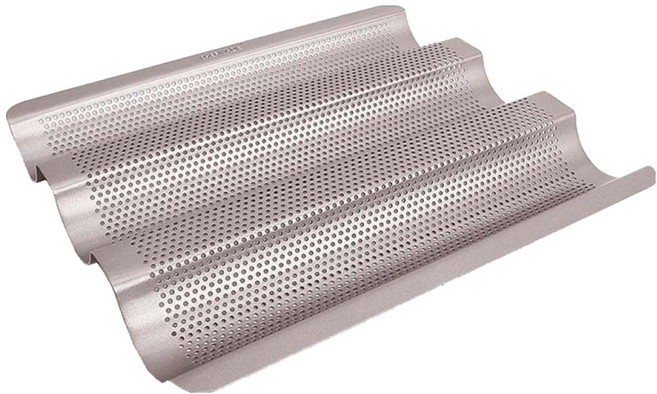 쉐프메이드 바게트팬 틀 3롤 WK9083, 1개