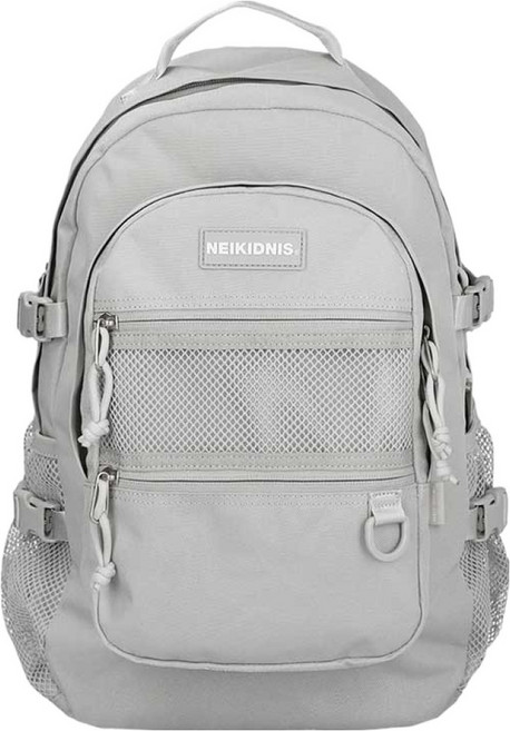 NEIKIDNIS 男女通用 Absolute 迷你後揹包, 淺灰色