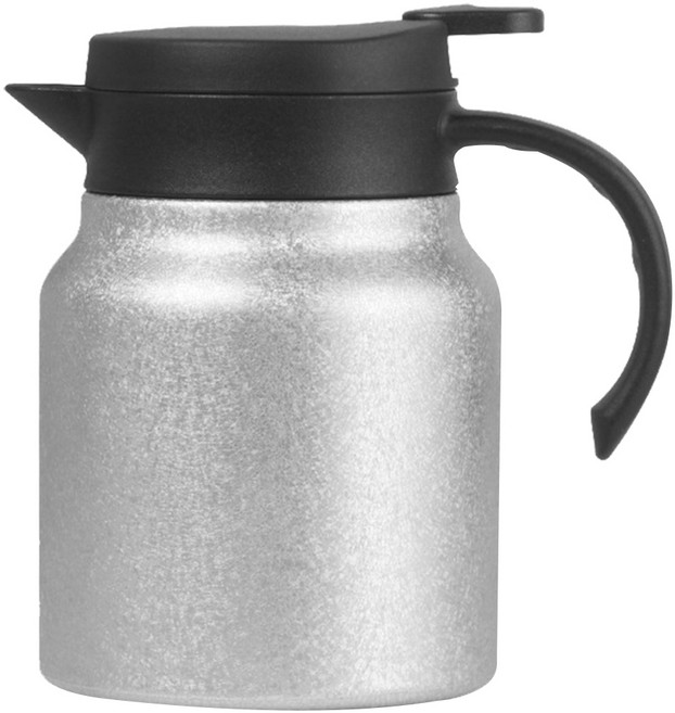 GER 泰 覆鈦內膽燜茶保溫壺, 銀色, 1個, 1L