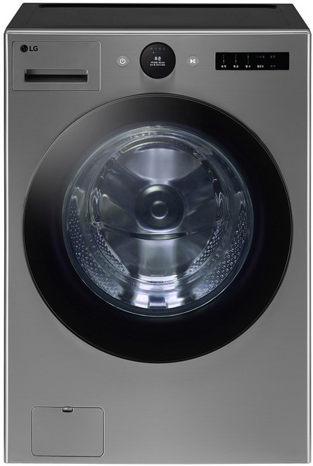 LG전자 트롬 AI 오브제컬렉션 드럼세탁기 25kg 방문설치, FX25VF, 모던 스테인리스