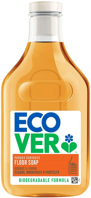 ECOVER 宜珂 生態環保地板清潔劑, 1個, 1L