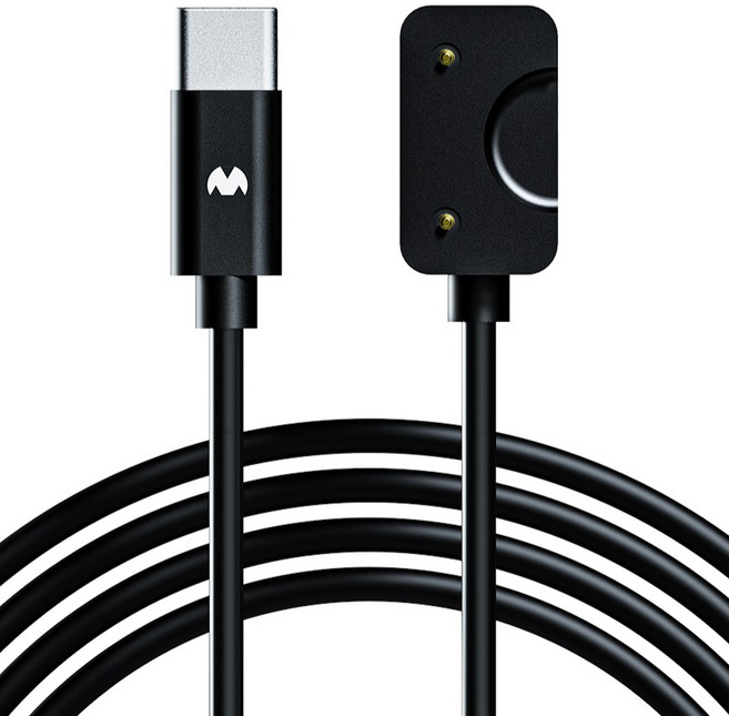 구스페리 C타입 스마트 밴드 고속 갤럭시 핏3 충전케이블, 블랙, 1개, 1m