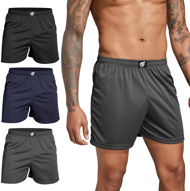 GIAT 吉亞特 盾型排汗鬆緊加大尺碼平口褲3件組 台灣製 78539-1