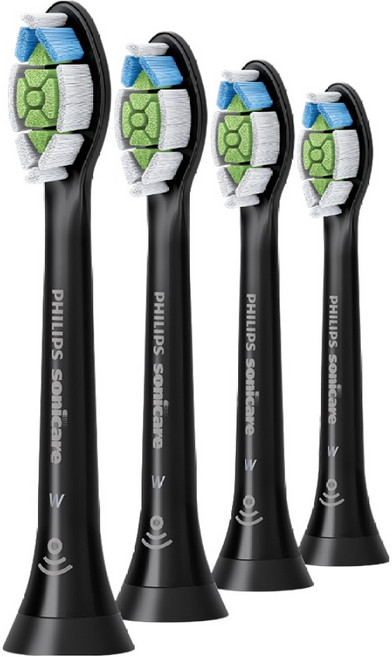 필립스코리아 소닉케어 옵티멀 화이트 칫솔모 블랙 4p, HX6064/91, 1개