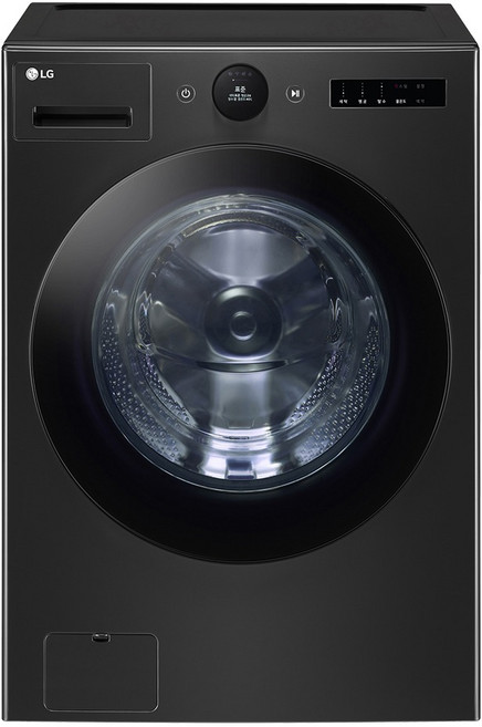 LG전자 트롬 AI 오브제컬렉션 드럼세탁기 25kg 방문설치, FX25KF, 스페이스 블랙