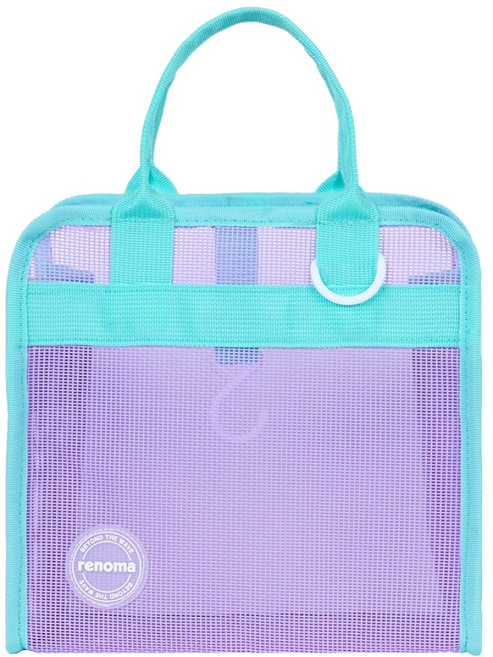 레노마수영복 용품 워터 메쉬 토트백 RO-RB2G021, 퍼플