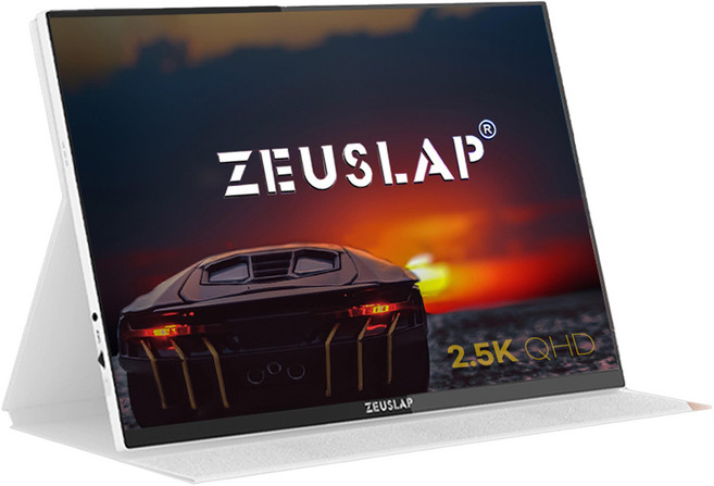 제우스랩 2.5K QHD 포터블 터치 모니터 165Hz 500cd 34.4cm, 40.6cm, P16KT PRO