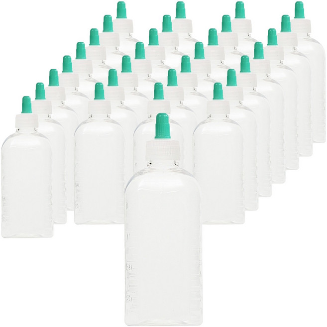 신도공업 PET 딱딱이 긴마개 일회용 물약병 100ml, 100개