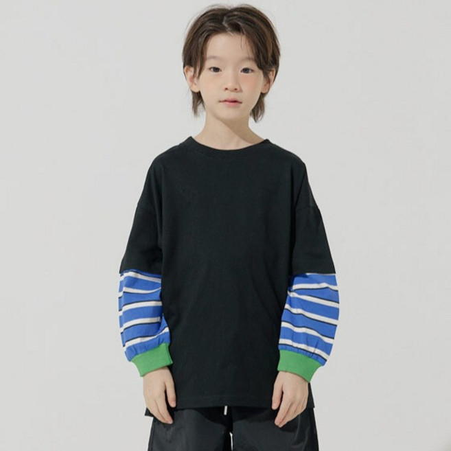 바브키즈 아동용 발라프 레이어드 티셔츠