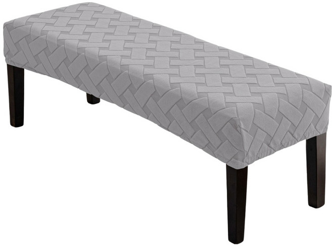 알럽홈 식탁 피아노 벤치 긴 의자 커버 L261-0116FR, TYPE 4, 1개