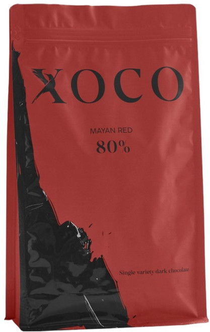 XOCO 瑪雅紅 80% 巧克力豆調溫巧克力, 2.5kg, 1個