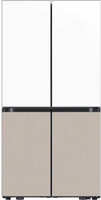 삼성전자 Bespoke AI 하이브리드 901L 4도어 냉장고 방문설치, RM70F91RMXJ
