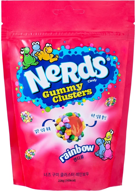 너즈 구미 클러스터 레인보우, 226g, 1개 - 쿠팡