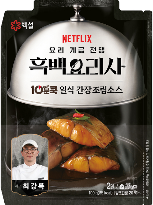 백설 흑백요리사 최강록 10분쿡 일식간장 조림소스, 1개, 92ml