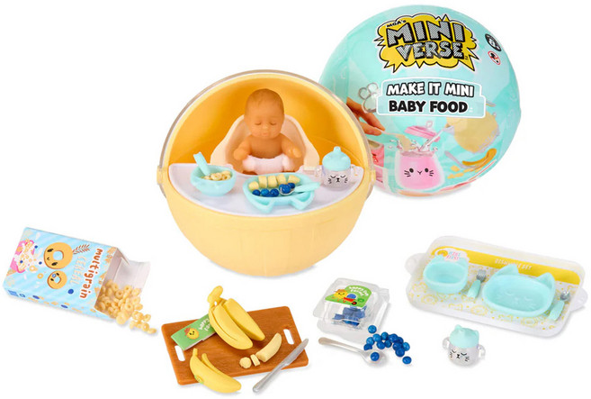 엠지에이스미니버스 미니 베이비 시리즈 세트, 혼합색상, 1세트