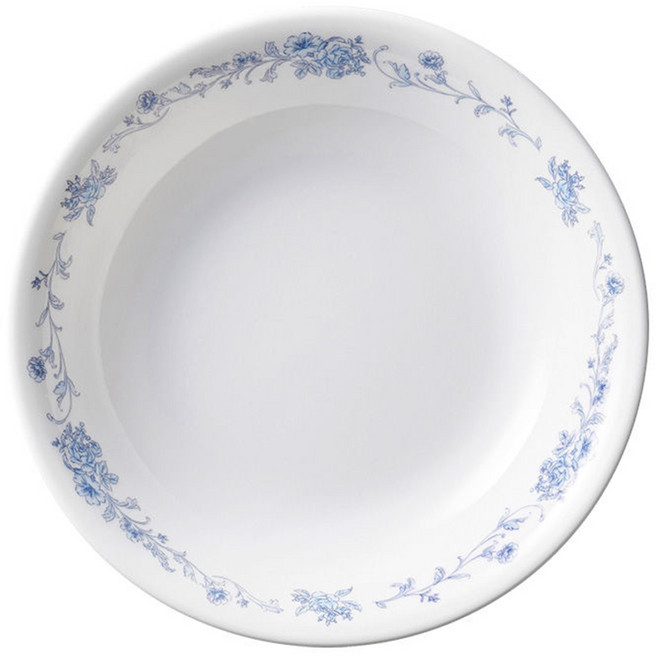 Corelle Brands 康寧餐具 深盤, 優雅淡藍, 1入
