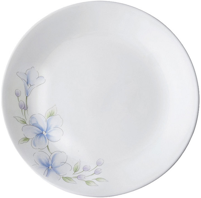 Corelle Brands 康寧餐具 平盤, 春晨藍花, 1個