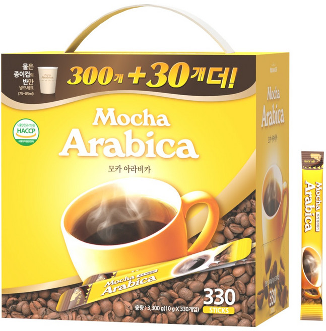 MochaC&T 摩卡阿拉比卡三合一咖啡, 330個, 10g, 1個, 330入