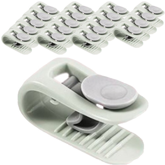 마스마 침대시트 고정집게 20p, 그린