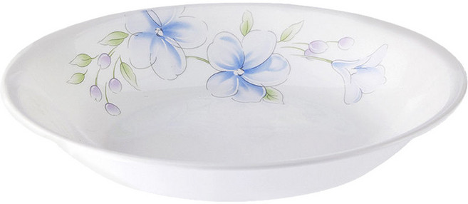 Corelle Brands 康寧餐具 深盤, 春晨藍花, 1入