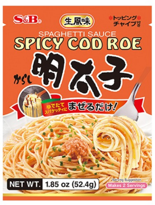 에스앤비 스파게티 소스 스파이시 명란, 52.4g, 1개