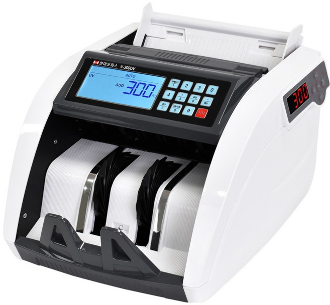PAPER FRIEND 現代辦公室 偽鈔鑑別點鈔機, NEW V-300UV, 1個
