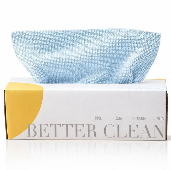 BETTER CLEAN 一次性抽取式吸水清潔布 28 x 22cm 藍色, 1套, 15個裝