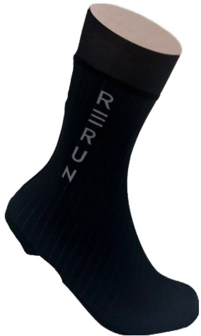 리런 사이클 슈커버 양발착용 세트, 블랙, S