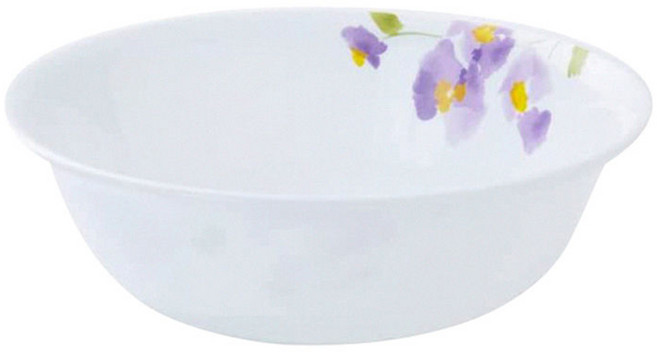 Corelle Brands 康寧餐具 湯碗, 紫霧花彩, 1個