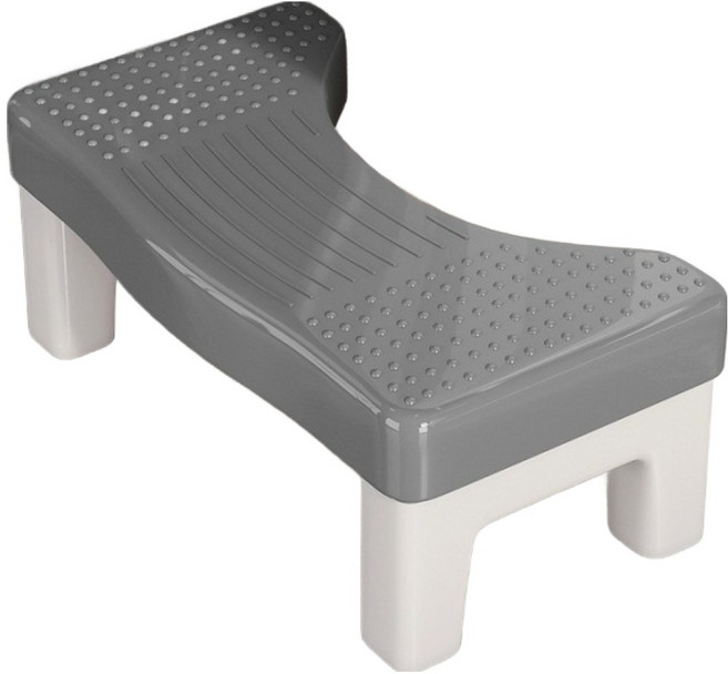 레드캐비넷 사무실 욕실 편안한 발받침대 HR2582, 그레이