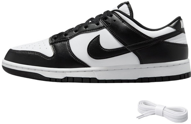 NIKE 耐吉 男款 Dunk Low Retro 運動鞋 HF5441-100 + 鞋帶組