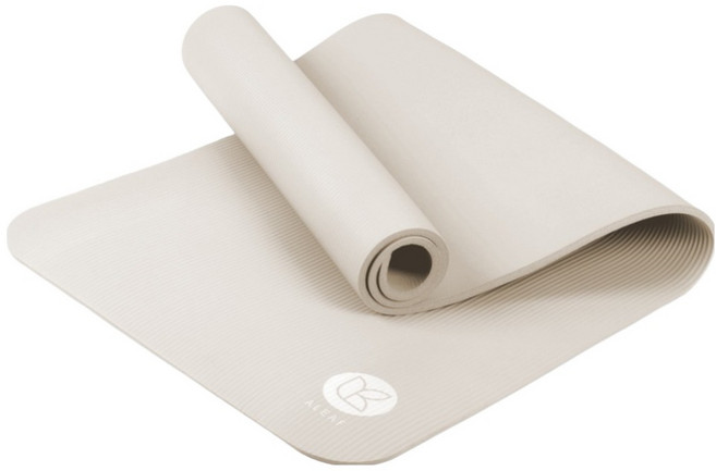 아리프 NBR 요가매트 + 스트랩 세트, 라이트 베이지(요가매트), 1세트