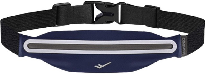 프로스펙스 슬림 스포츠 러닝 벨트, 네이비, 1개