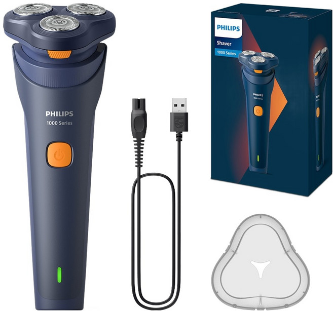 필립스 Shaver 1000 Series 전기면도기, 딥 아주르, S1880/00