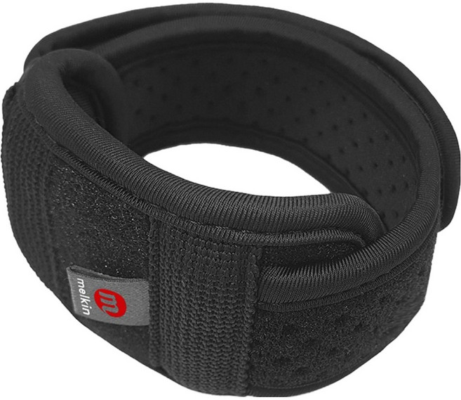 멜킨스포츠 멜케어 아머드 액티브 팔꿈치 보호대, 블랙, 1개