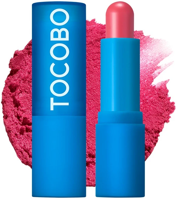 토코보 파우더 크림 립밤, 032 로즈 페탈, 3.5g, 1개 - 쿠팡