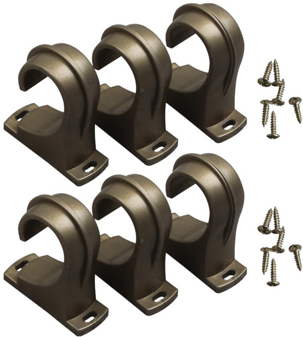 준앤컴파니 봉브라켓 35mm 3p, 골드, 2개