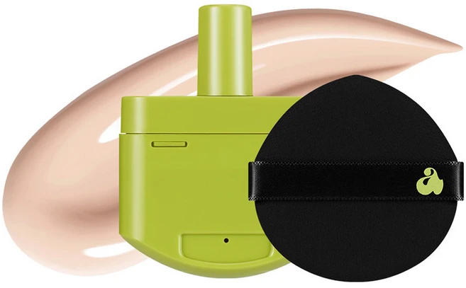 언리시아 새틴 웨어 헬시 그린 쿠션 파운데이션 리필 15g, 11N 플로랄 화이트, 1개 - 쿠팡