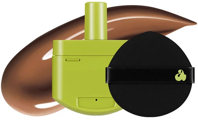 언리시아 새틴 웨어 헬시 그린 쿠션 파운데이션 리필 15g, 41N 버터럼, 1개 - 쿠팡