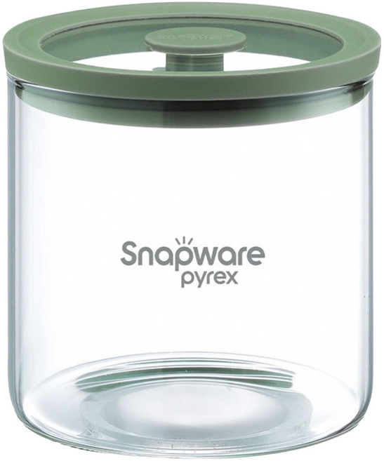 Corelle Brands 康寧餐具 耐熱玻璃儲物罐, 1個, 570ml