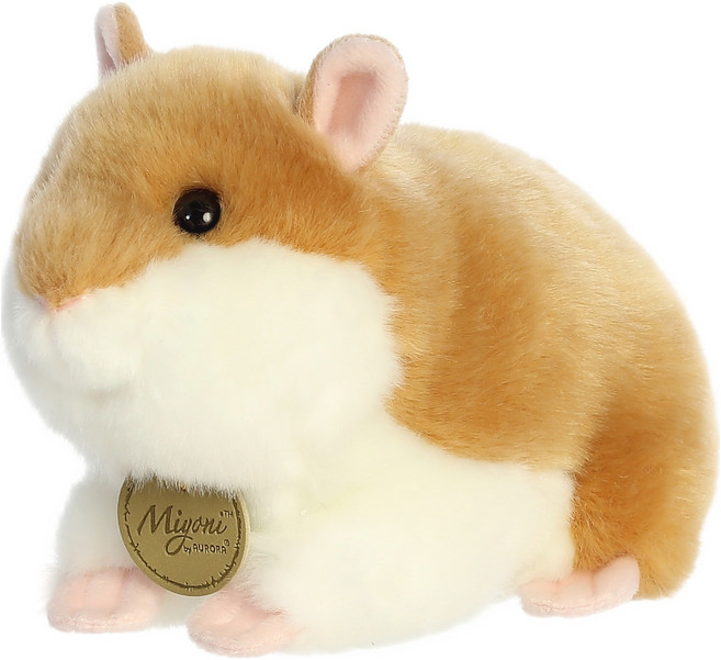 미요니 햄스터 인형, 혼합색상, 1개, 10cm