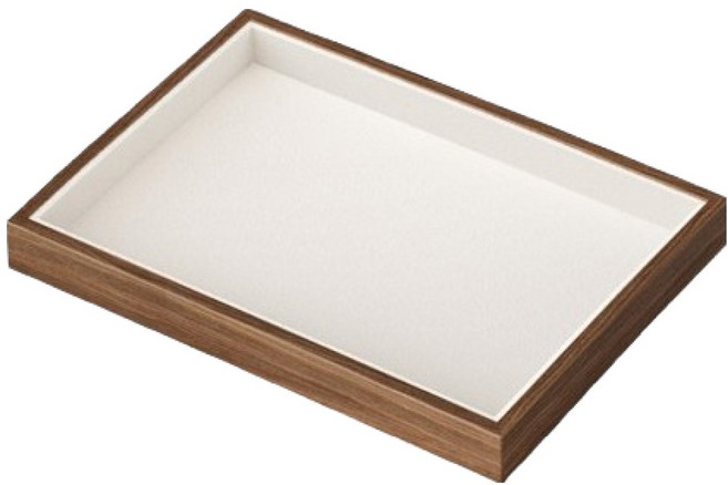 마켓피오 홈 고급 호두나무 모던 보석 진열 트레이 타입5, 1개
